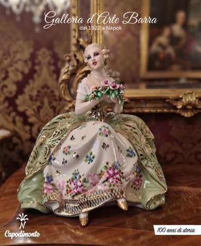 Dama primavera porcellana - dama,