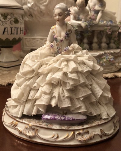 Porcellana luigi fabris dama - porcellana,